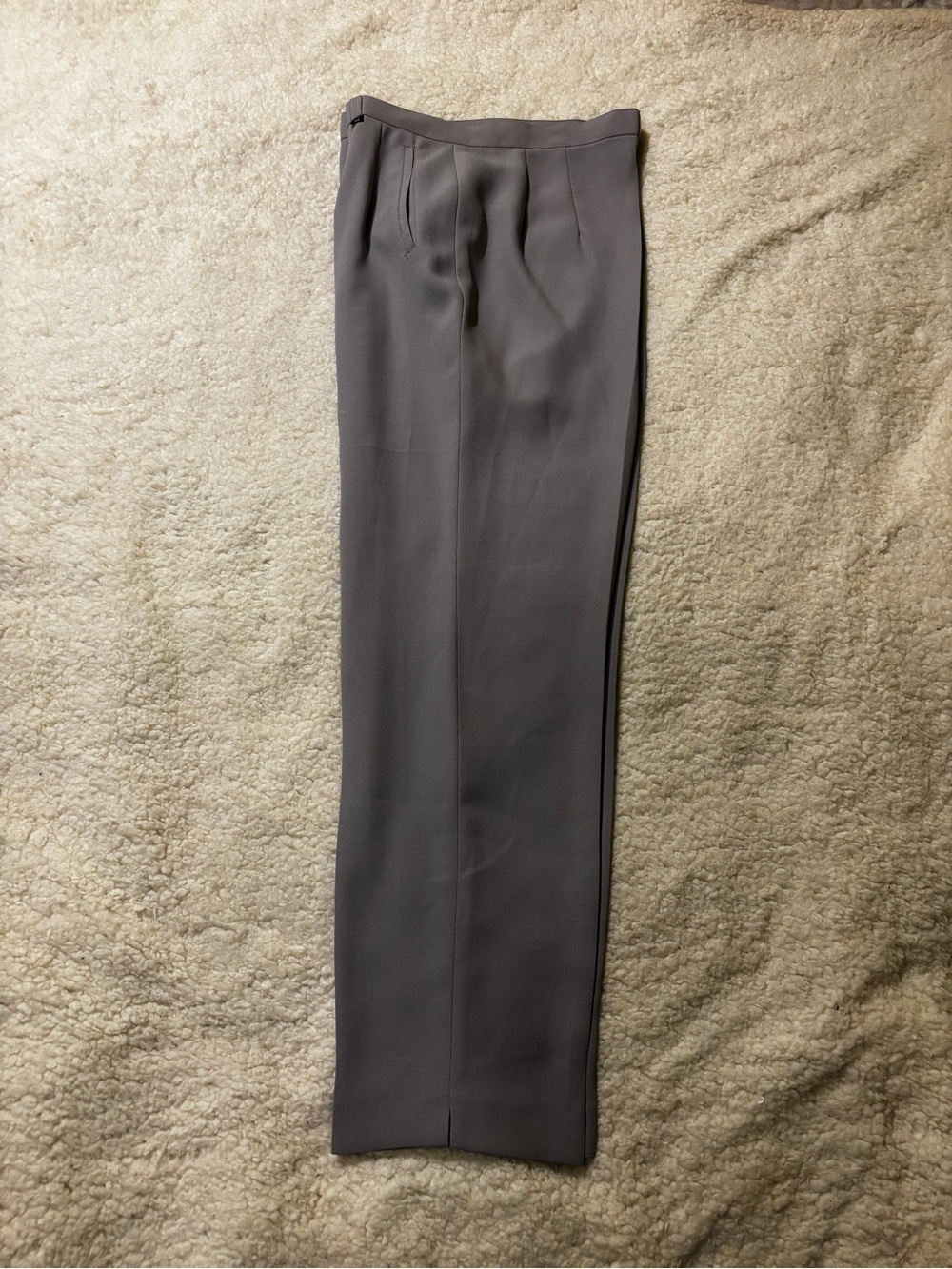 Women’s Gray Dress Pants - Classic Straight Fit1913